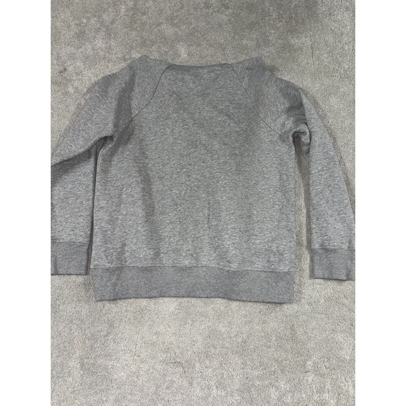Under Armour women's UA Hustle Fleece Hoodie Sweater Grey Heather Medium EUC‎ - Picture 6 of 6
